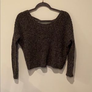Crop sweater
